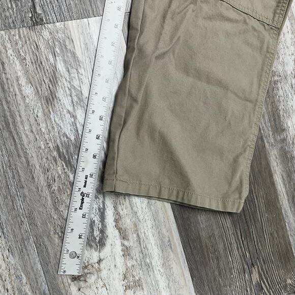 5.11 Tactical Khaki Tan Mens 34x32 Double Knee Utility Outdoor Canvas Cargo Pant - Picture 7 of 12